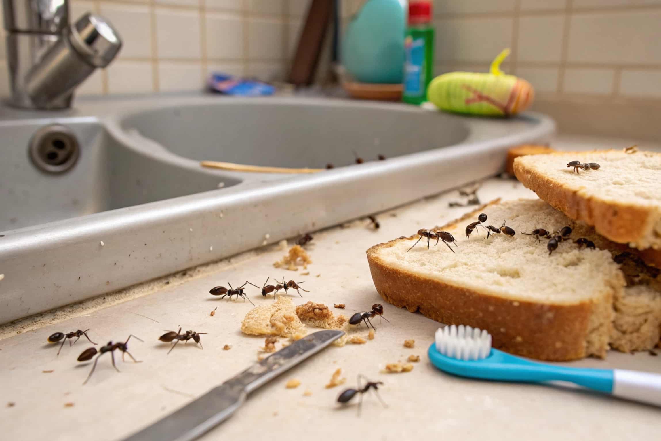 Do Ants Spread Disease
