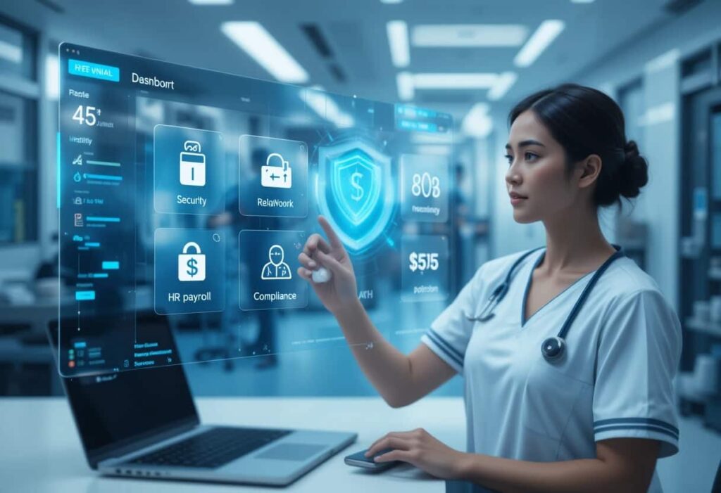 What Are the Core Functions of the Vidant Health FlexWork App?